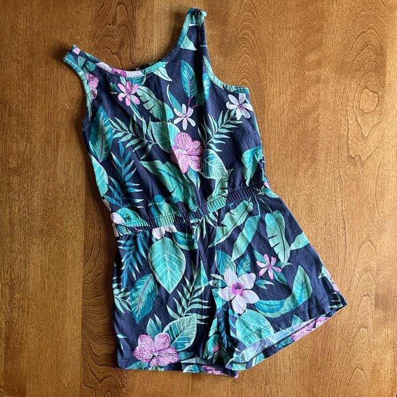 Old Navy tropical romper 8 - Picture 1 of 8